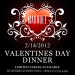 Marquee Valentine's Day Dinner