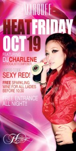 Marquee Features Heat Friday!