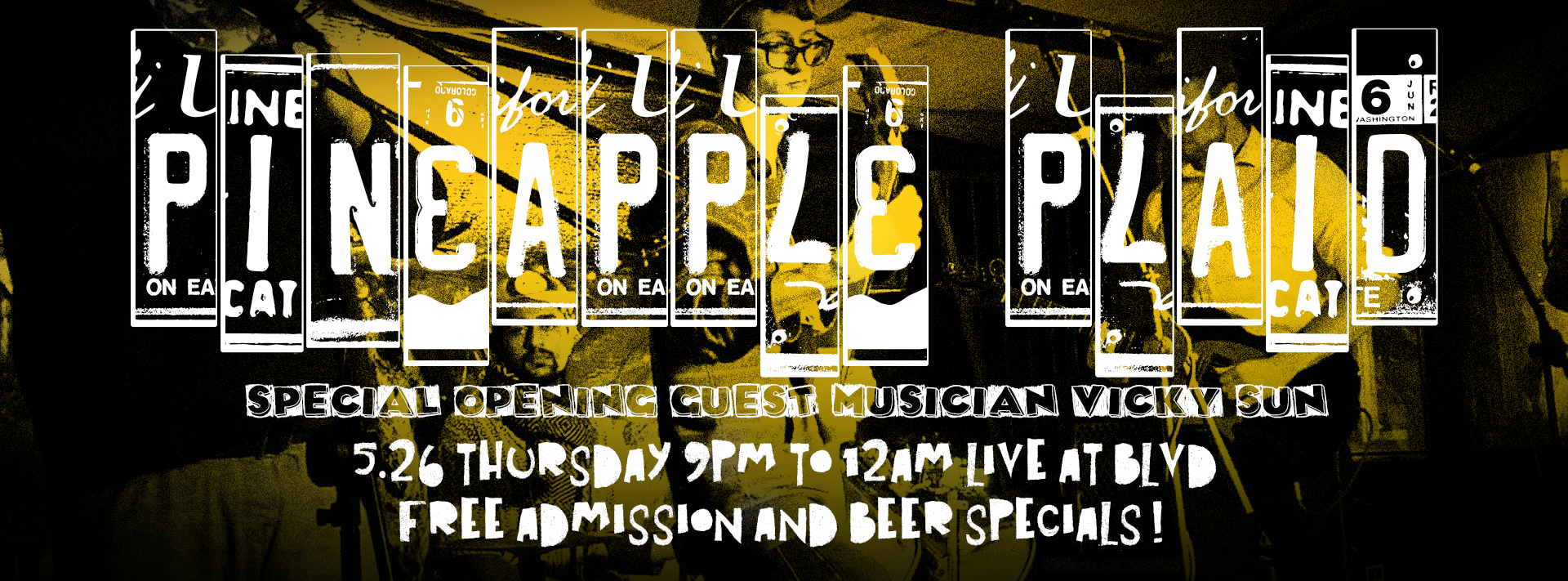 2016/5/26 Pineapple Plaid Live & Craft Beer Night
